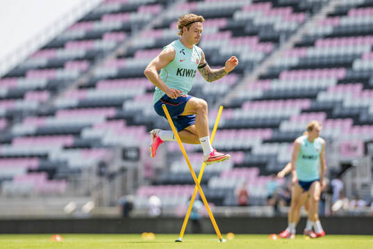 Patrick Berg of the Norwegian national football team at a