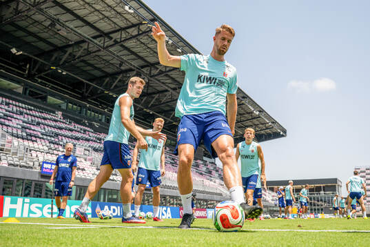 Kristoffer Ajer of the Norwegian national football team at