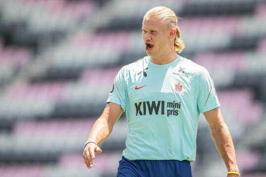 Erling Braut Haaland of the Norwegian national football