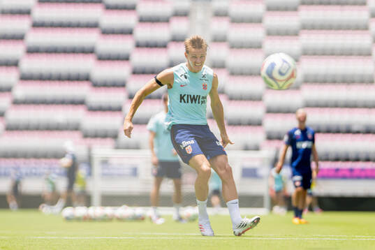 Martin Ødegaard of the Norwegian national football team at