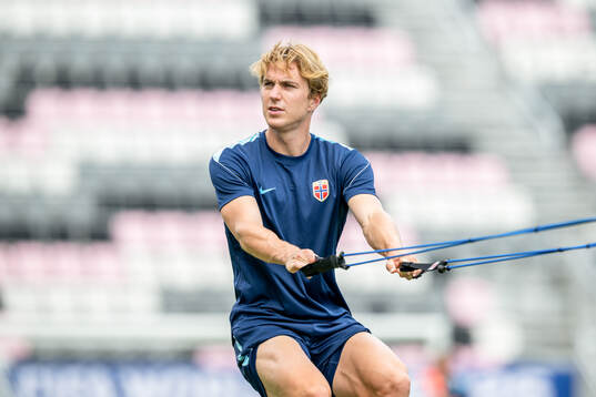 Kristian Thorstvedt of the Norwegian national football team