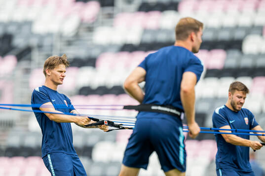 David Møller Wolfe of the Norwegian national football team