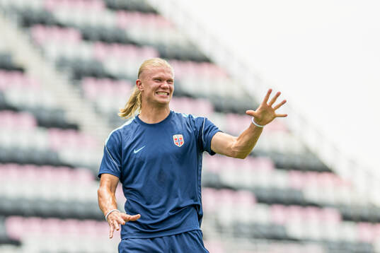 Erling Braut Haaland of the Norwegian national football