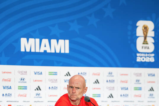 Ståle Solbakken, head coach of the Norwegian national