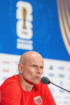 Ståle Solbakken, head coach of the Norwegian national