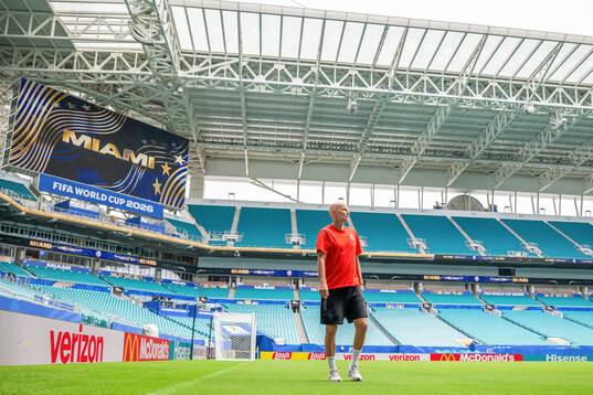 Ståle Solbakken, head coach of the Norwegian national