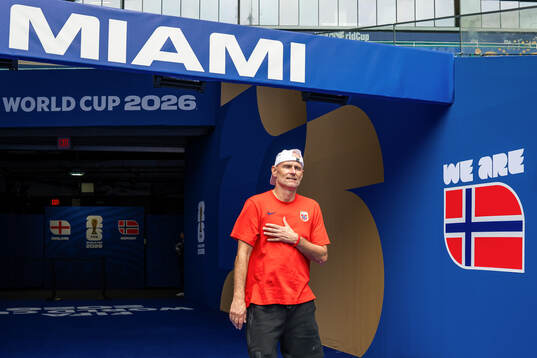 Ståle Solbakken, head coach of the Norwegian national