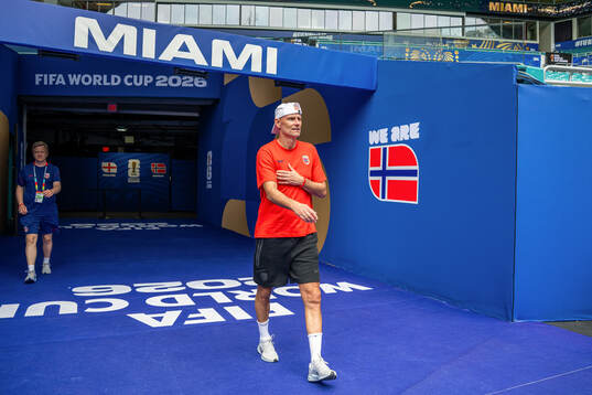 Ståle Solbakken, head coach of the Norwegian national