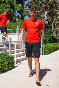 Jørgen Strand Larsen of the Norwegian national football
