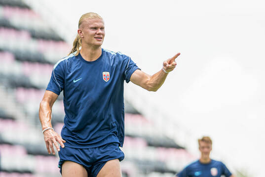 Erling Braut Haaland of the Norwegian national football