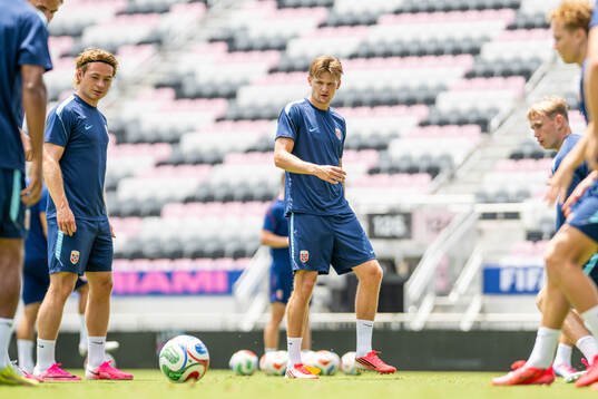 David Møller Wolfe of the Norwegian national football team