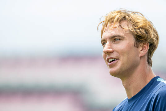 Kristian Thorstvedt of the Norwegian national football team