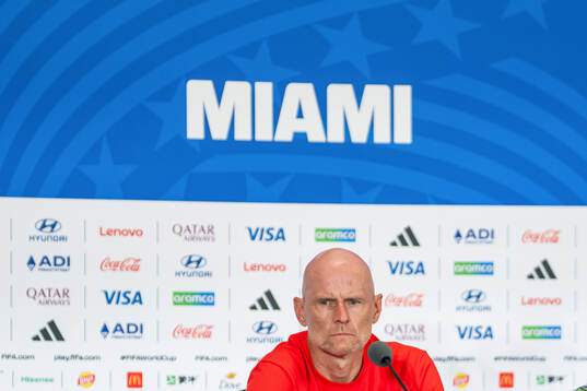Ståle Solbakken, head coach of the Norwegian national