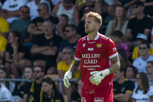 Mjällbys målvakt Robin Wallinder