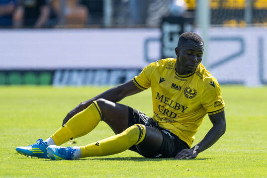 Mjällbys Abdoulie Manneh deppar