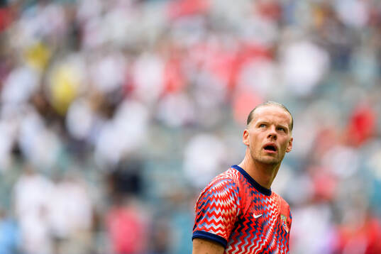 goalkeeper Ørjan Nyland of Norway