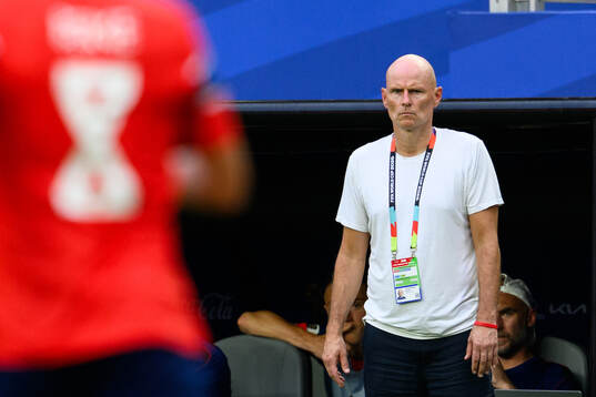 Head coach Ståle Solbakken of Norway