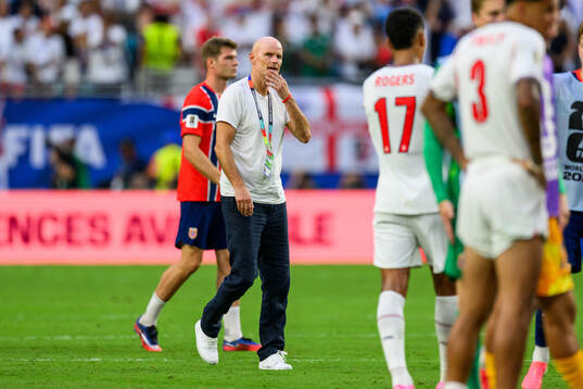 Head coach Ståle Solbakken of Norway