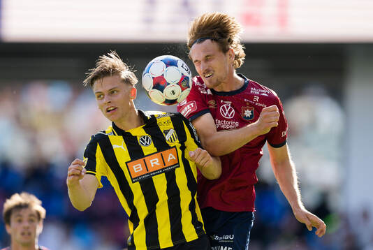 Häckens Adrian Svanbäck och Örgrytes Christoffer Styffe