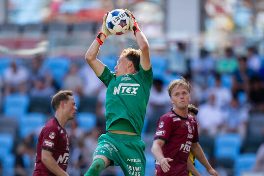 Örgrytes målvakt Hampus Gustafsson