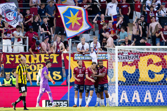 under fotbollsmatchen i Allsvenskan mellan Örgryte och