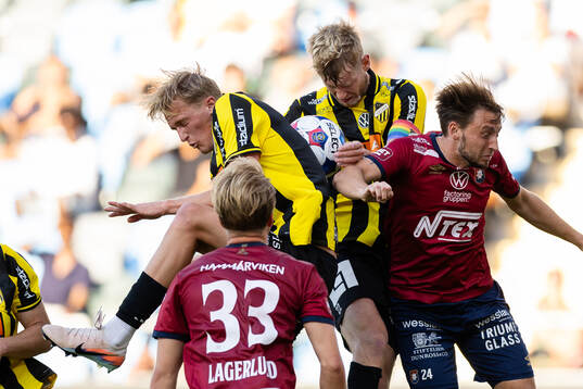 Häckens Olle Samuelsson och Filip Helander