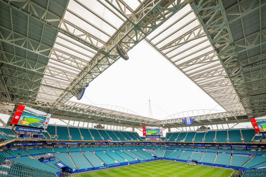 General view of Miami Stadium