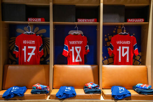The kits of Torbjørn Lysaker Heggem, Kristian Thorstvedt