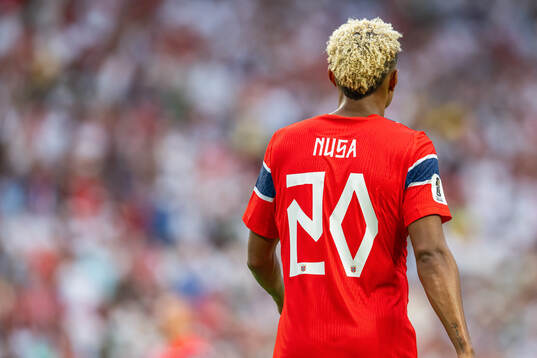 Antonio Nusa of Norway
