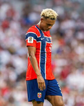 Antonio Nusa of Norway