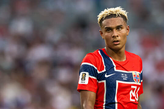 Antonio Nusa of Norway