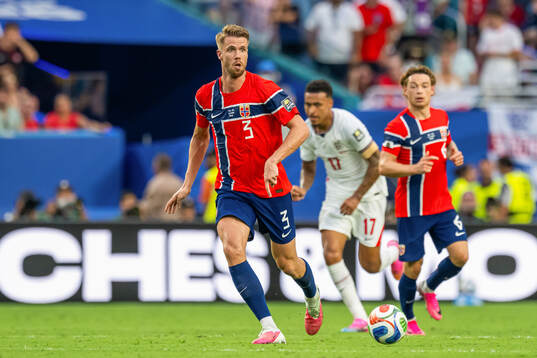 Kristoffer Ajer of Norway