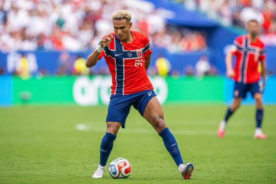 Antonio Nusa of Norway