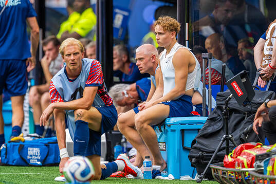 Julian Ryerson and Andreas Schjelderup of Norway