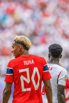 Antonio Nusa of Norway