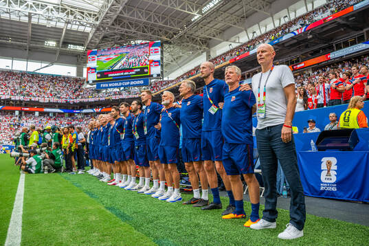 Ståle Solbakken, head coach of Norway, and his coaching