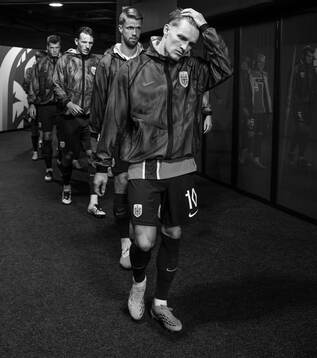 Martin Ødegaard and players of Norway