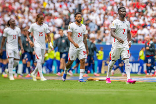 Bukayo Saka of England