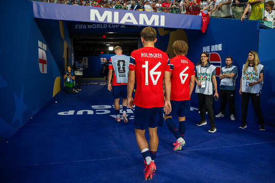 Marcus Holmgren Pedersen and Patrick Berg of Norway