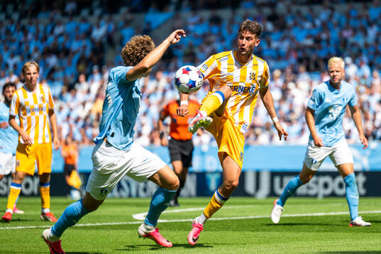 Malmö FFs Anton Höög och IFK Göteborgs Ramon Pascal