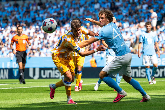 Malmö FFs Anton Höög och IFK Göteborgs Ramon Pascal