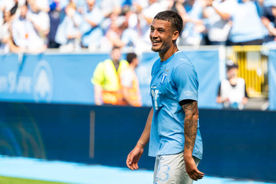 Malmö FFs Noah Åstrand John
