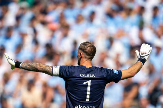 Malmö FFs målvakt Robin Olsen