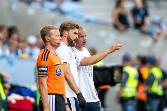 Malmö FFs huvudtränare Gaute Helstrup