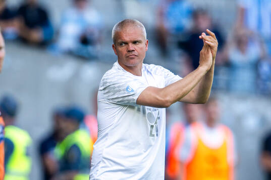 Malmö FFs huvudtränare Gaute Helstrup