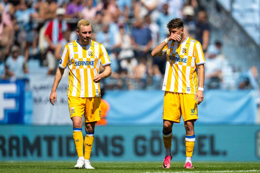 IFK Göteborgs Adam Bergmark Wiberg och Ramon Pascal