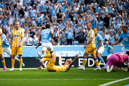 Malmö FFs Andrej Djuric jublar