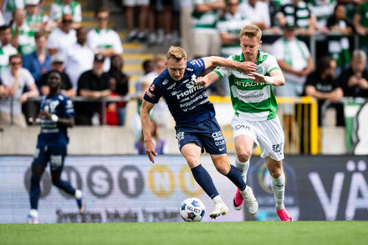 Degerfors Sebastian Ohlsson och Västerås Karl Gunnarsson