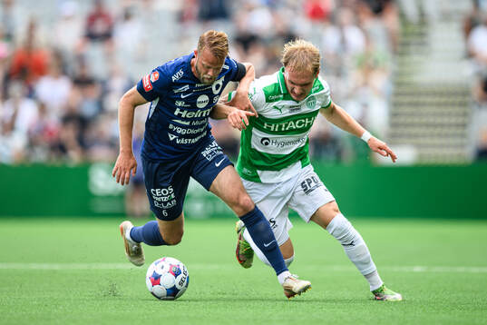 Degerfors Daniel Sundgren och Västerås Marcus Baggesen