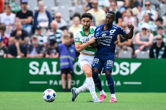 Degerfors Nahom Netabay och Västerås Ismet Lushaku